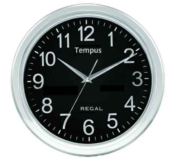 Regal 8228 SBZ Sessiz Akar Saniyeli Duvar Saati