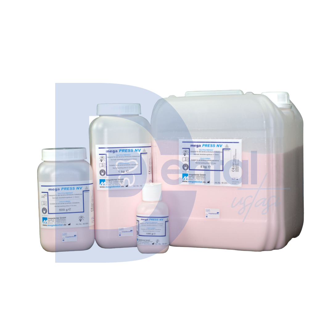 Mega Dental Mega-Press NV Akrilik 1 kg. + 500 ml.