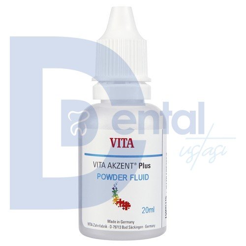 Vita Akzent Fluid Porselen Glaze Likit 20 ml.