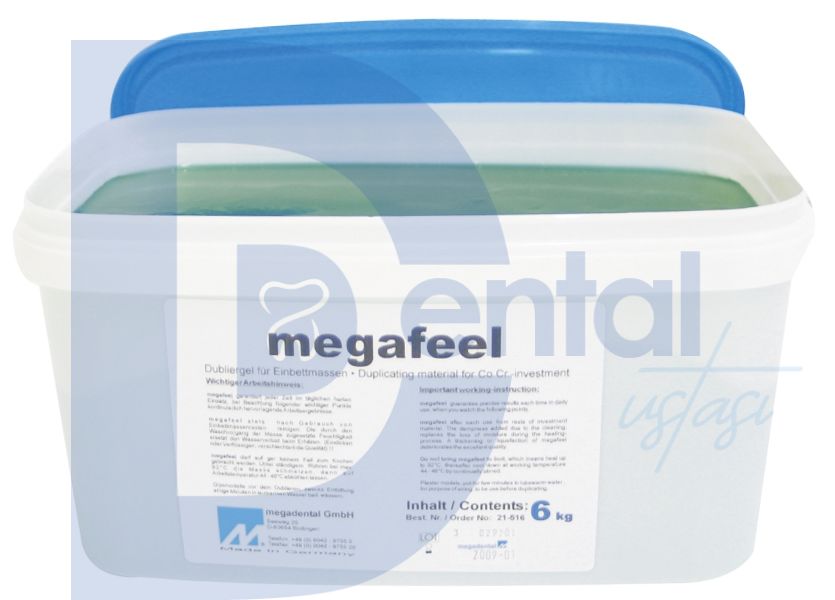 Megadent Megafeel Dubligat Extrafeel Blau 6 kg.