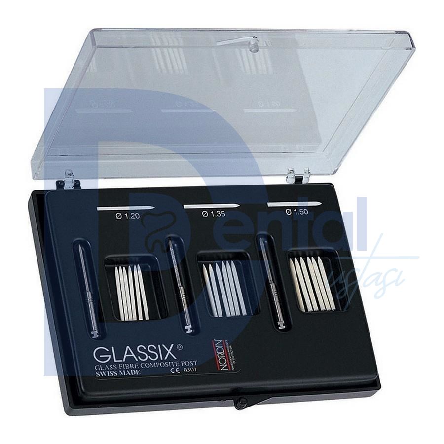 Glassix Cam Fiber Post 15'li + 3 Drill