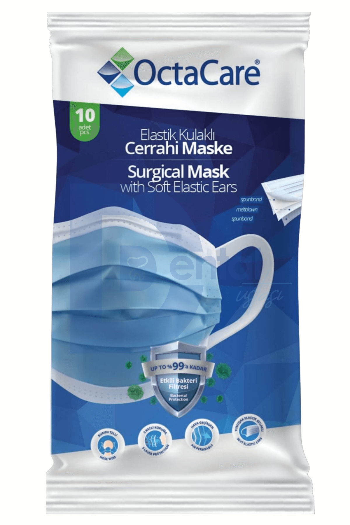 Octacare Maske 10'luk