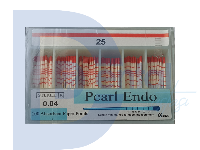 Pearl Endo Açılı Paper Point