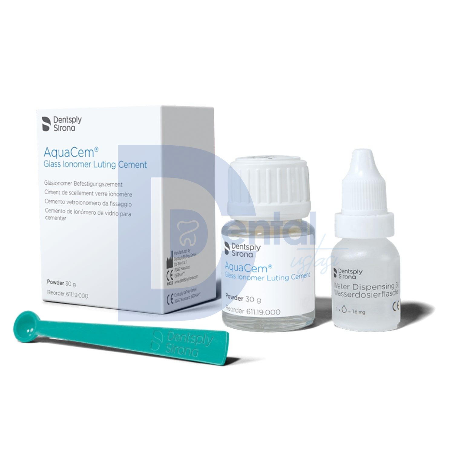 Dentsply Aqua Cem Cam İyonomer Siman 30 gr.