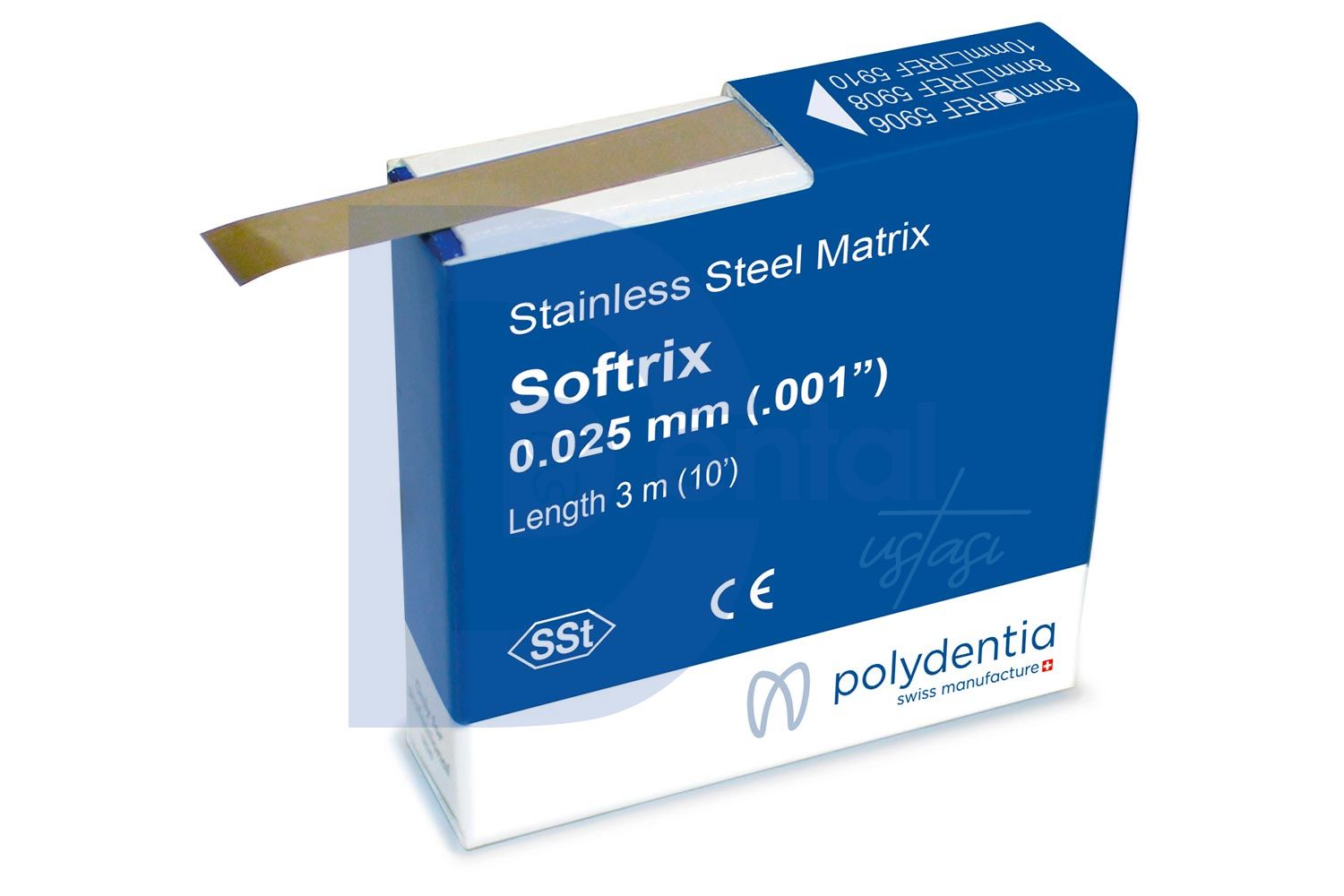 Polydentia Softrix Rulo Matriks Bandı 10 mm