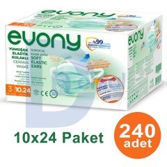 Evony 3 Katlı Cerrahi Maske 240'lık