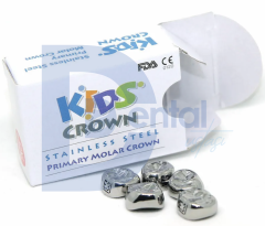 Shinghung Paslanmaz Kron Set Çocuk Molar 5'li