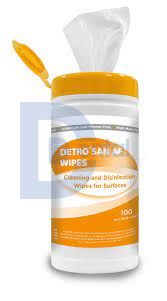 Detrox Detro San AF Wipes Tıbbi Yüzeyler Alkol İçermeyen Dezenfeksiyon Mendilleri
