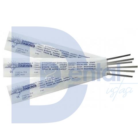 Sunshine Amalgam Zımparası Çift Taraflı 4 mm 12'li