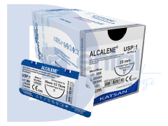 Katsan Alcalene 4/0 Ters Keskin 18 mm 12'li
