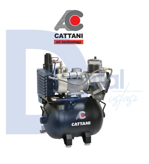 Cattani AC 300 Kurutuculu Kompresör 3 Silindirli
