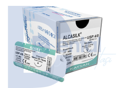 Katsan Alcasilk 4/0 Ters Keskin 18 mm 12'li