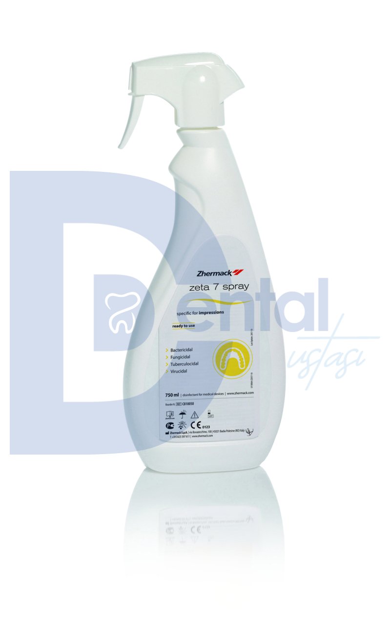 Zhermack Zeta 7 Ölçü Dezenfektanı Sprey