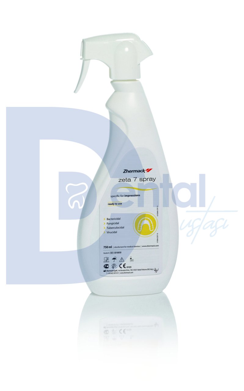 Zhermack Zeta 7 Spray Ölçü Dezenfektanı