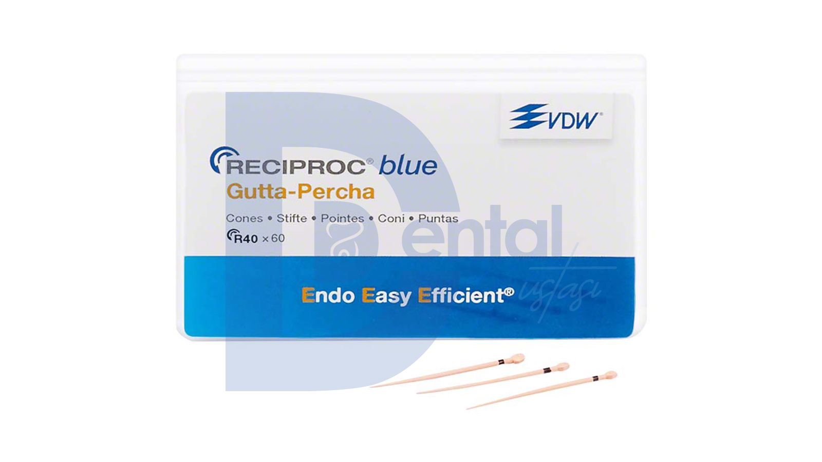 VDW Reciproc Blue Gutta Percha