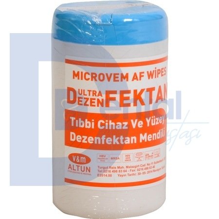 Microvem Dezenfektanlı Mendil 150'lik
