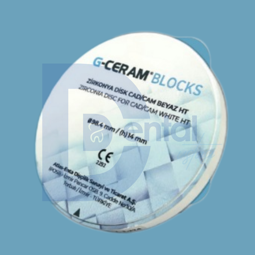 G-Ceram HT Zirkon Blok Beyaz