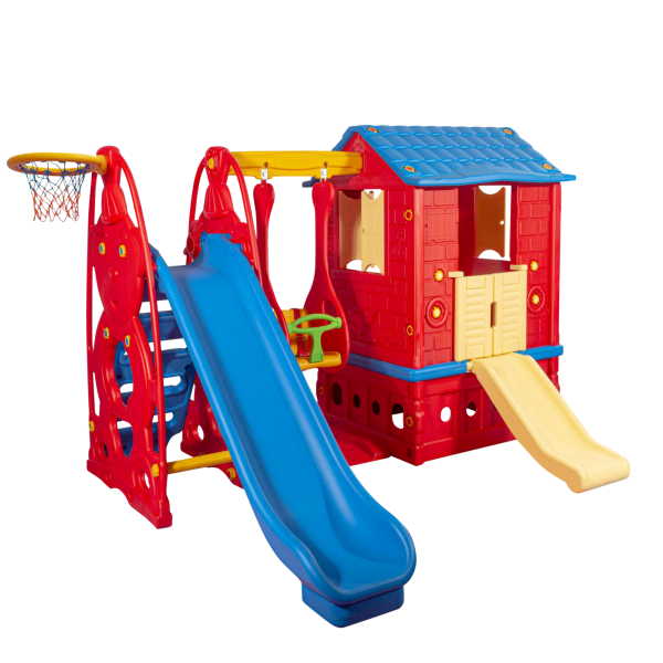 King Kids Oyun Evi Büyük Set Kırmızı