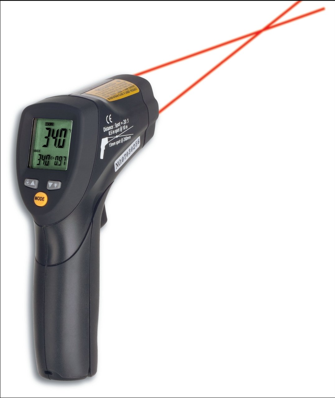 TFA Çift Lazerli Termometre ST485 -50..+800°C | 31.1124