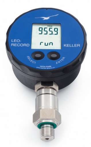 Keller Kaydedicili Dijital Manometre | LEO Record (%0,1)