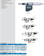 ACCUD Derinlik Mikrometresi 0-50mm | 376 Serisi 376-001-05 (0-25mm)