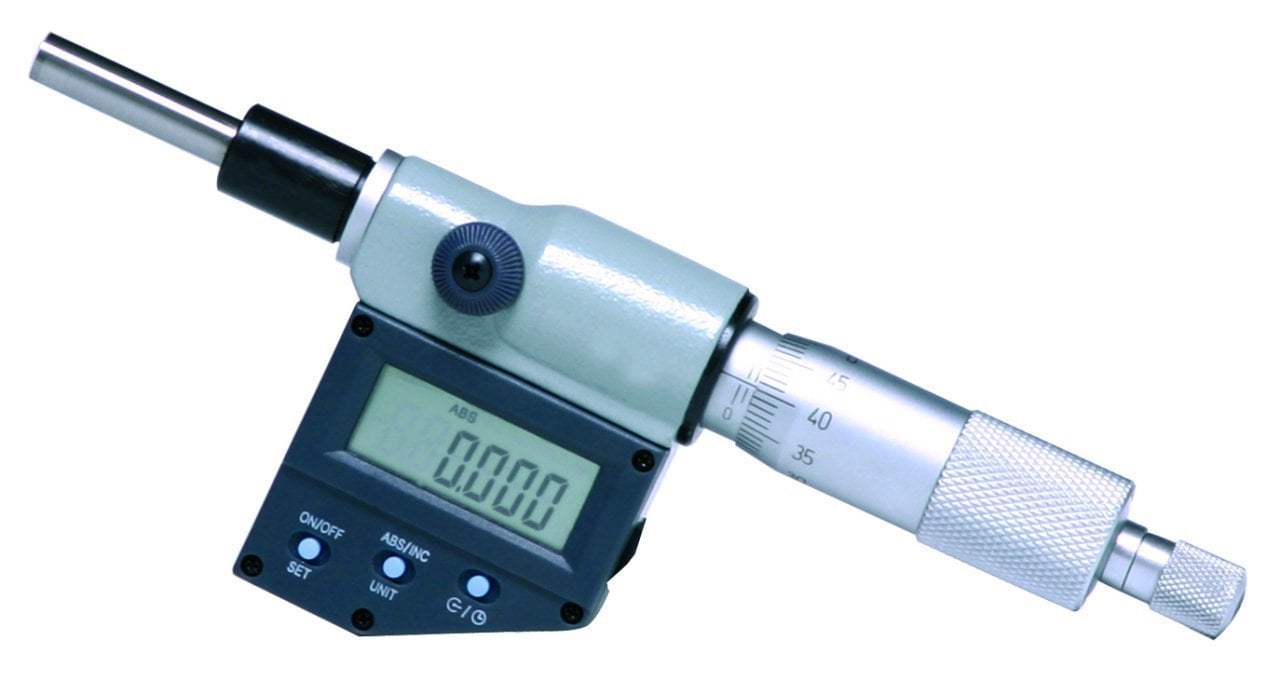 ACCUD Derinlik Mikrometresi 0-50mm | 376 Serisi 376-001-05 (0-25mm)