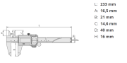 Mitutoyo Dijital Kumpas 150 mm | 500-706-20