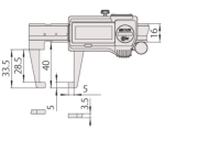Mitutoyo Dijital Kumpas (Metrik) 150 mm | 573-653-20