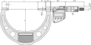 Mitutoyo Digimatic Mikrometre 100-125 mm | 293-250-30
