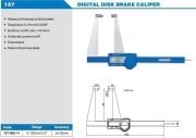 Accud Dijital Fren Diski Kumpası 125mm | 157-005-11