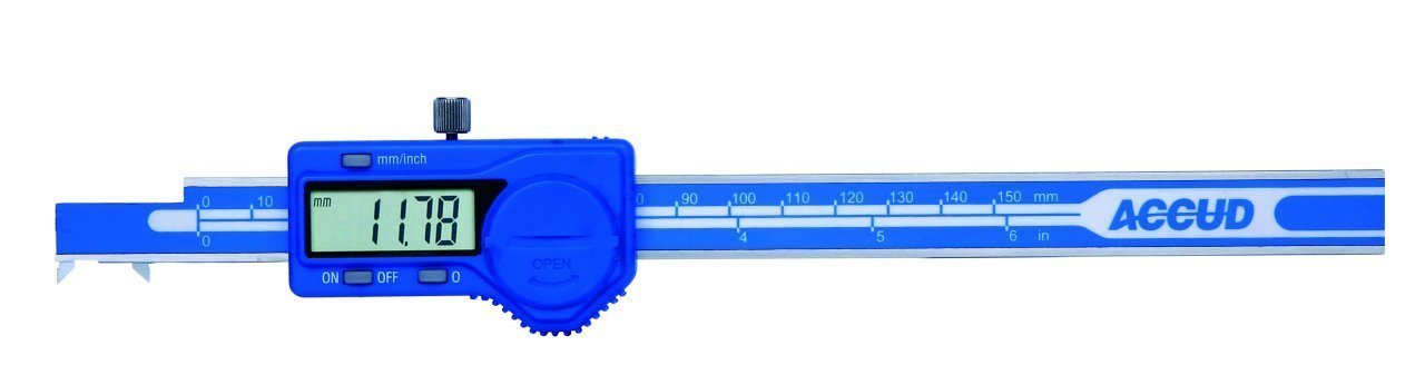 Accud Dijital Kanca Kumpas 125mm | 154-005-11