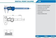 Accud Dijital Nokta Temaslı Kumpas 150mm | 138-006-11