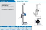 ACCUD Saatli Yükseklik Mihengiri 300mm | 185-012-11