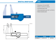 ACCUD Dijital Özel Kumpas 0-50mm | 433-002-11