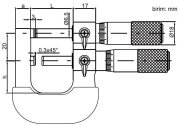 Accud Limit Mikrometresi 0-50mm | 335 Serisi