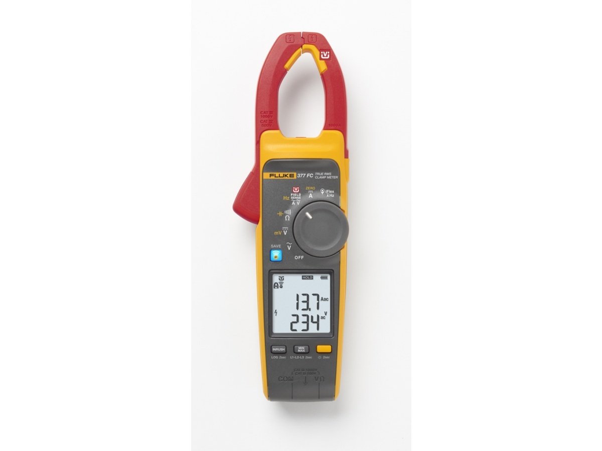 True-rms iFlex'li Temassız Gerilim AC/DC Pens Metre | FLUKE-378 FC