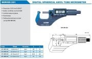 ACCUD Dijital Boru Et Kalınlığı Mikrometresi  0-100mm | 331 Serisi