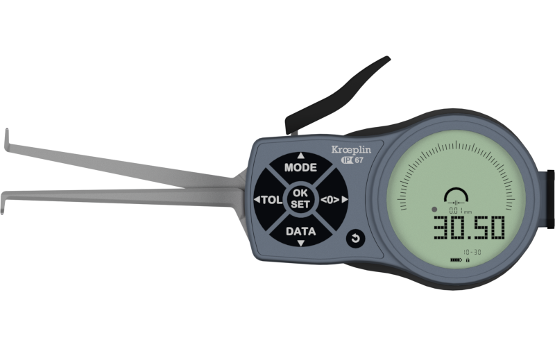 Kroeplin Dijital İç Çap Kanal Komparatörü '10-30 mm' | L210