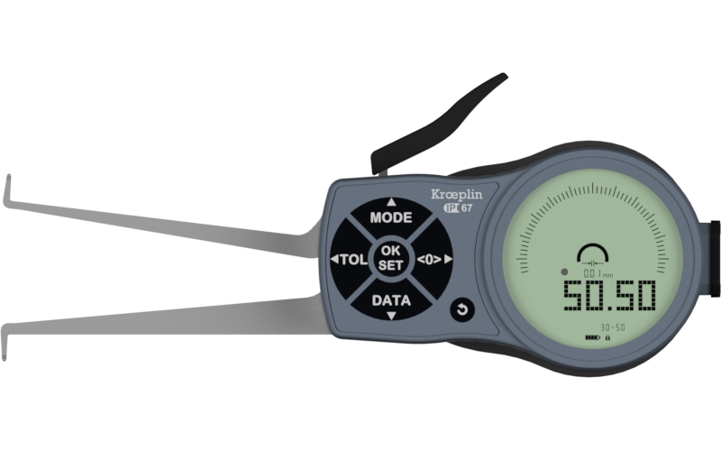 Kroeplin Dijital İç Çap Kanal Komparatörü '30-50 mm' | L230