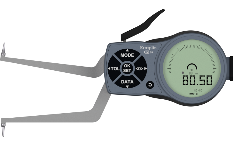 Kroeplin Dijital İç Çap Kanal Komparatörü '70-90 mm' | L270