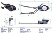 Kroeplin Mekanik İç Çap Kanal Komparatörü '70-120 mm' | H470