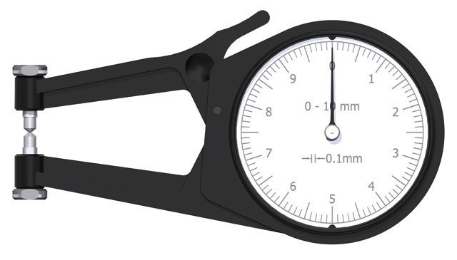 Kroeplin Mekanik Dış Çap Kanal Komparatörü '0-10 mm' | POCO 2N