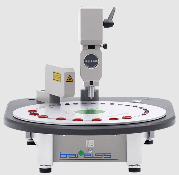 Bareiss BaRotation | Otomatik O-ring Sertlik ve Kalınlık Test Cihazı