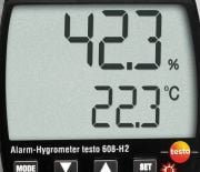 Testo Sıcaklık ve Nem Ölçer (ÇOK HASSAS) Alarmlı | Testo 608-H2