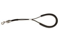 Cable Noose Black 55cmx5mm Grooming Noose