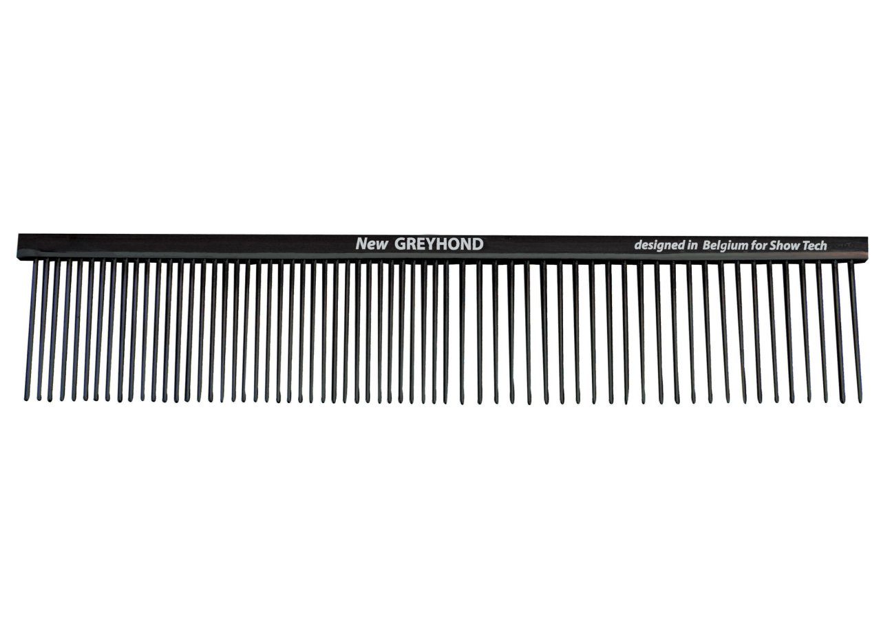 Anti-Static Greyhond Bronze Comb 19cm Antistatic Comb