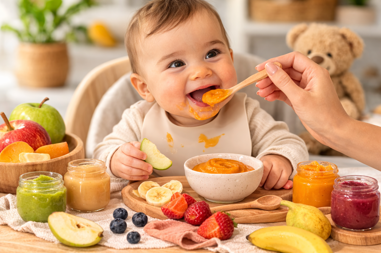 Meyve Püreleri Kaçıncı Ayda Verilir?