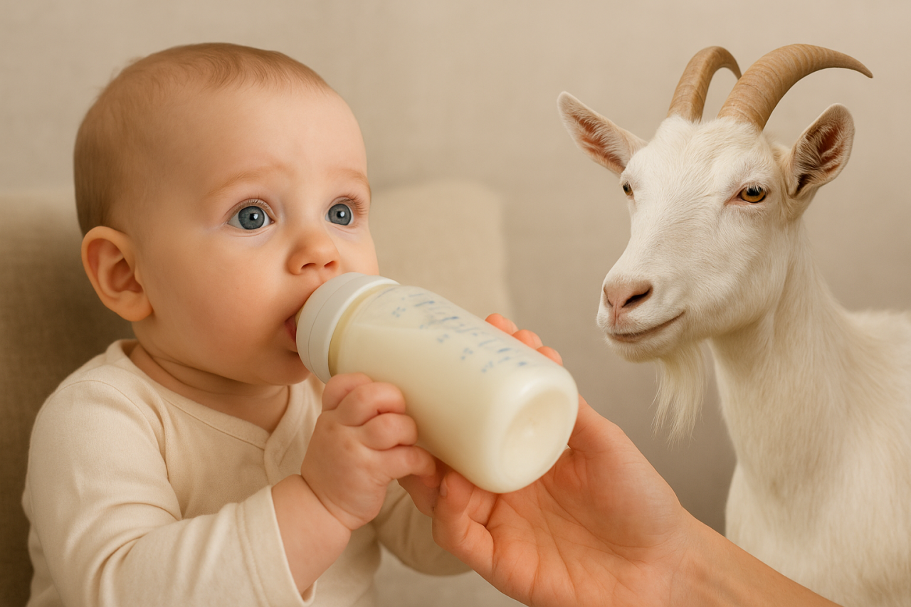 Keçi Sütü Gaz Yapar mı? Hassas Bebeklerde Hangisi Tercih Edilmeli?