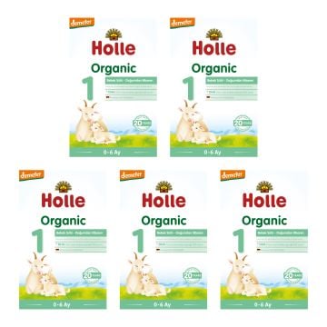 Holle Organik Keçi Bebek Sütü 1 400 gr 5 Adet