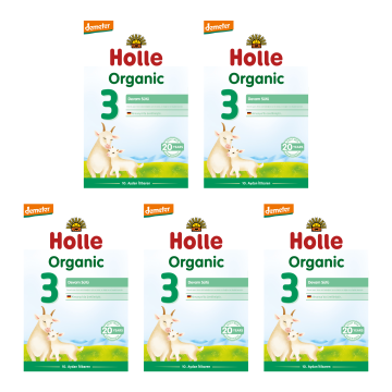 Holle Organik Keçi Devam Sütü 3 400 gr 5 Adet